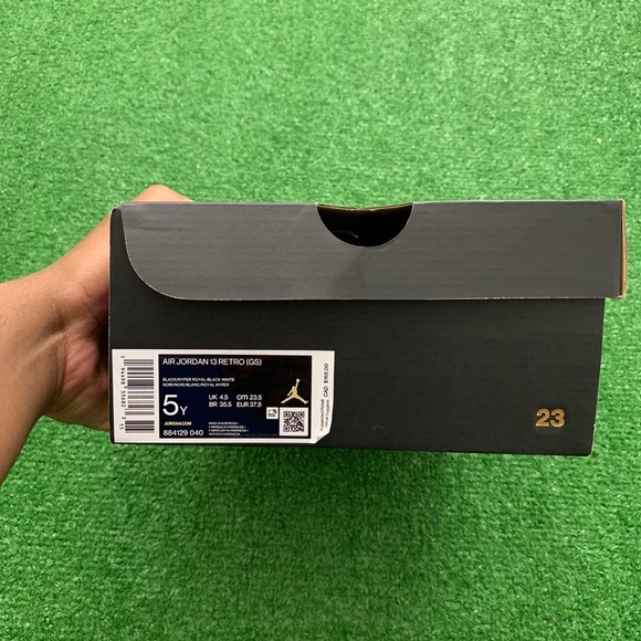 -Edm- 🖲*NEW* Air Jordan 13 Retro “Hyper Royal” (GS) - Picture 10 of 11